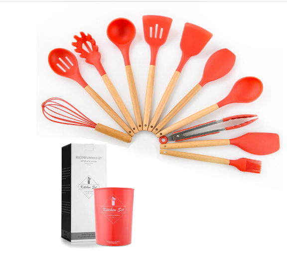 Non Stick Pot Spatula And Spoon