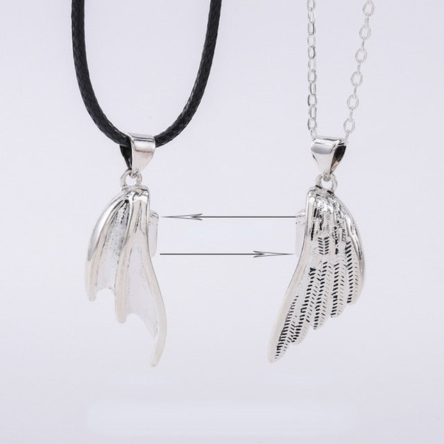 Pair  of Wings Lovers Necklace