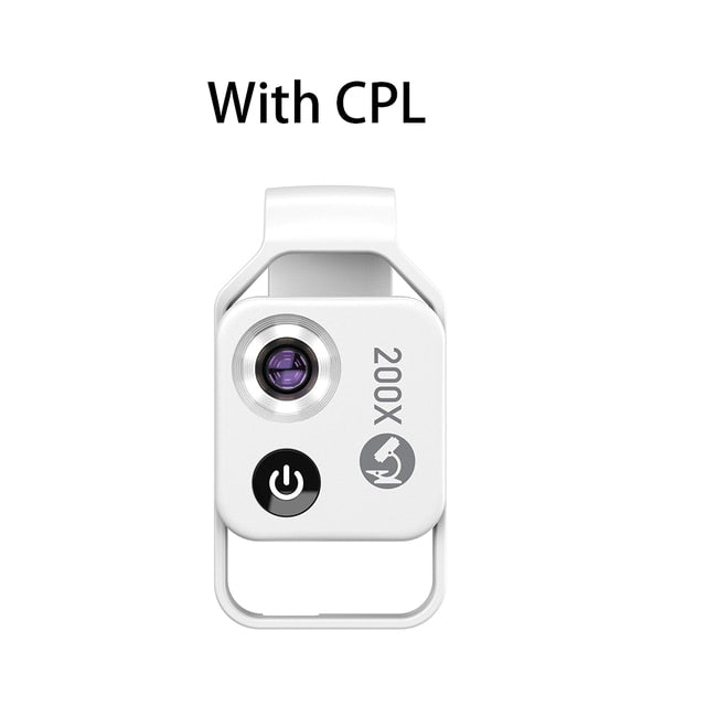 Microscope Lens with LED Light