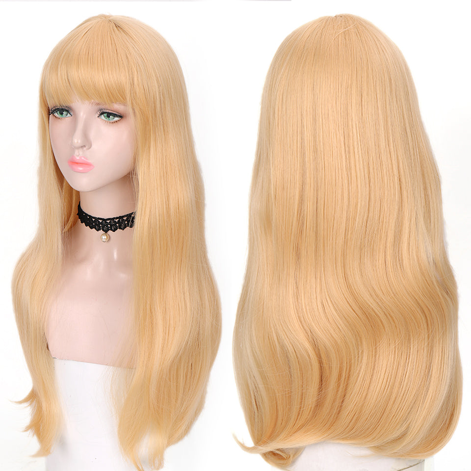 Ladies Fashion Anime Straight Hair Cosplay Wig