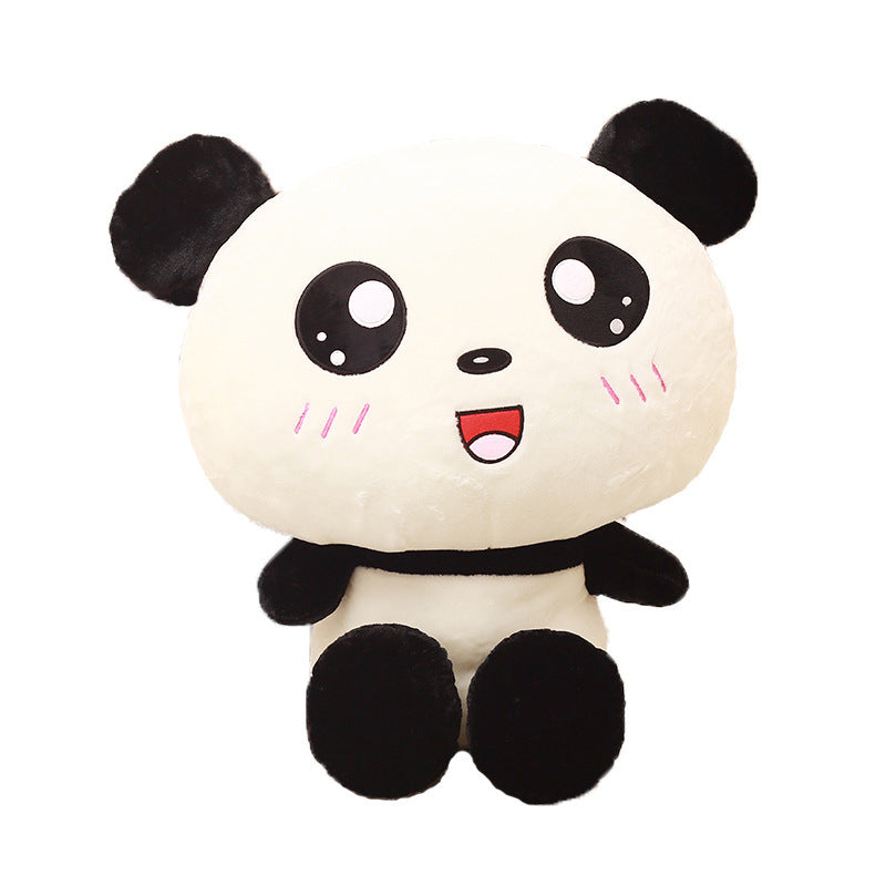 70cm Kawaii Big Head Panda Plush Toys Stuffed Soft Animal Pillow Cute Bear Gift for Children Kids Baby Girls Birthday Gift