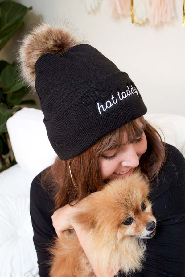 Bachelorette Pom-Pom Beanies | Bride and Bridesmaid and More!