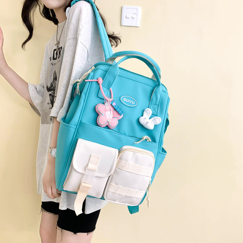 Korean High School Large Capacity Runaway Backpack