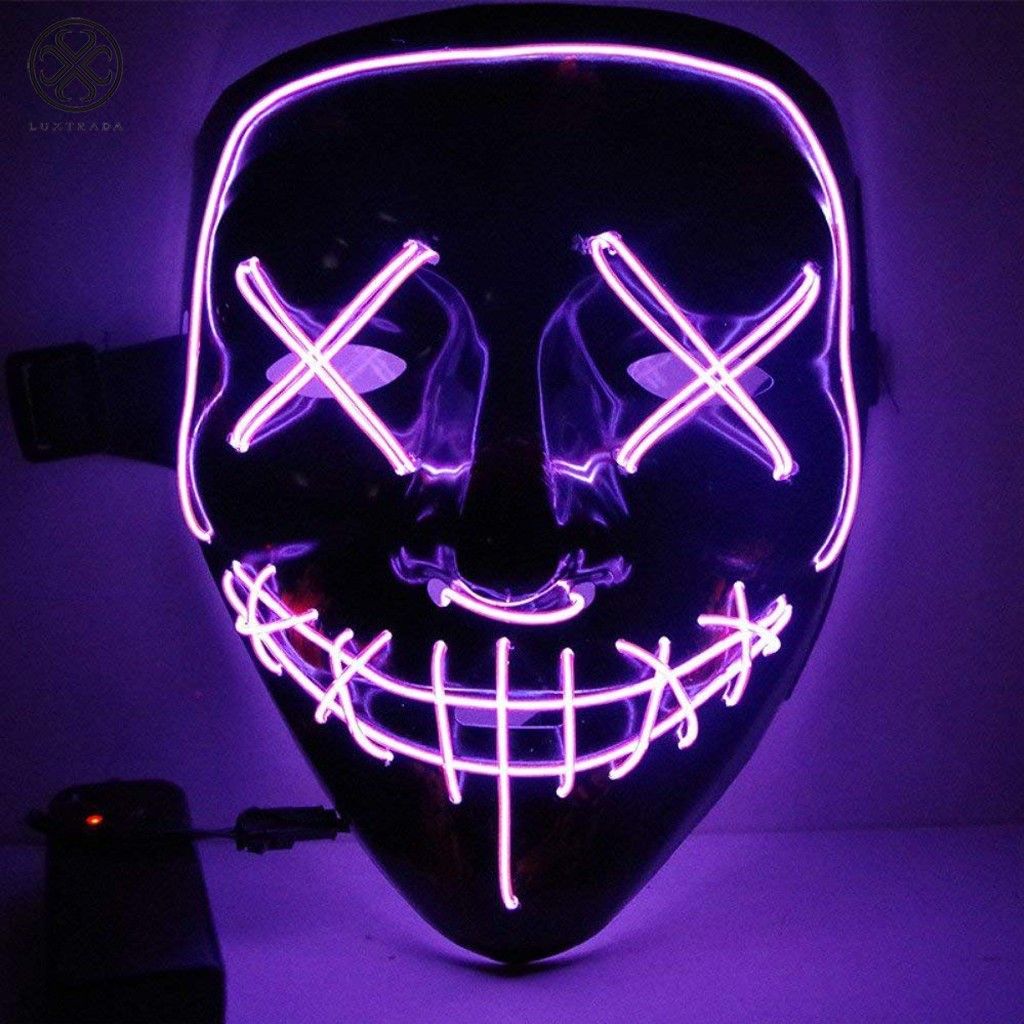 LED Light Purge Mask Cosplay