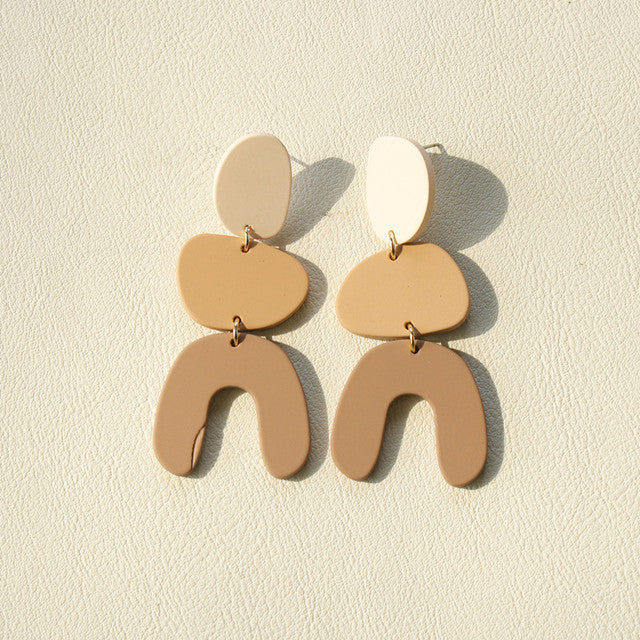 Acrylic Clay Earrings