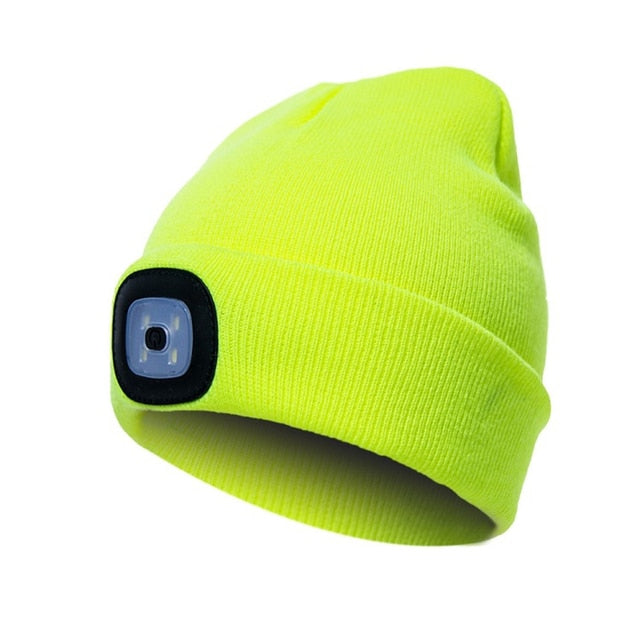 LED Light Beanie Cap