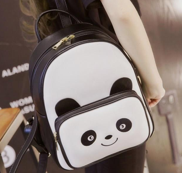 Versatile PU leather backpack