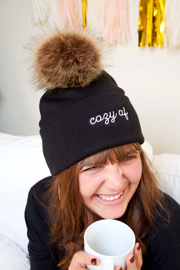 Bachelorette Pom-Pom Beanies | Bride and Bridesmaid and More!