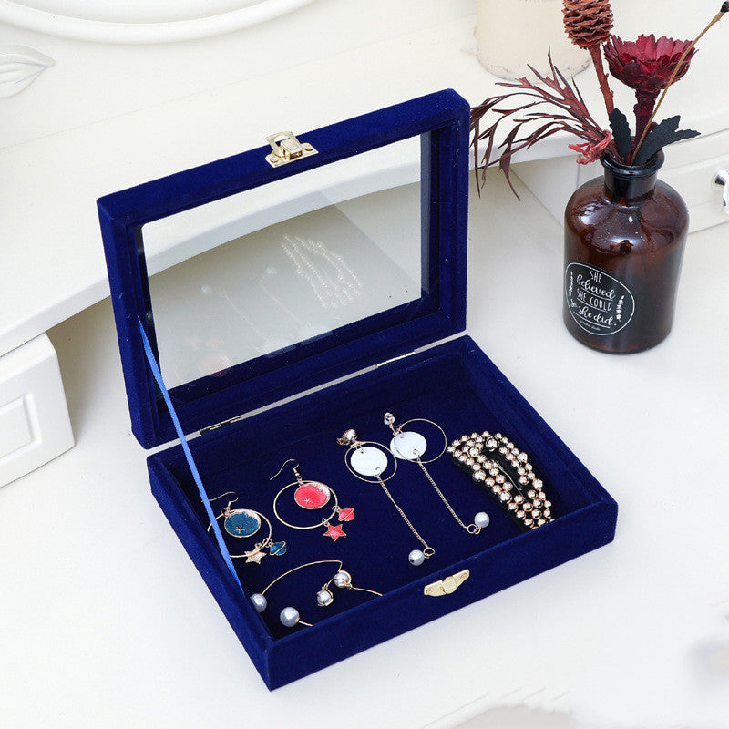 Small Royal Blue Jewelry Box Jewelry