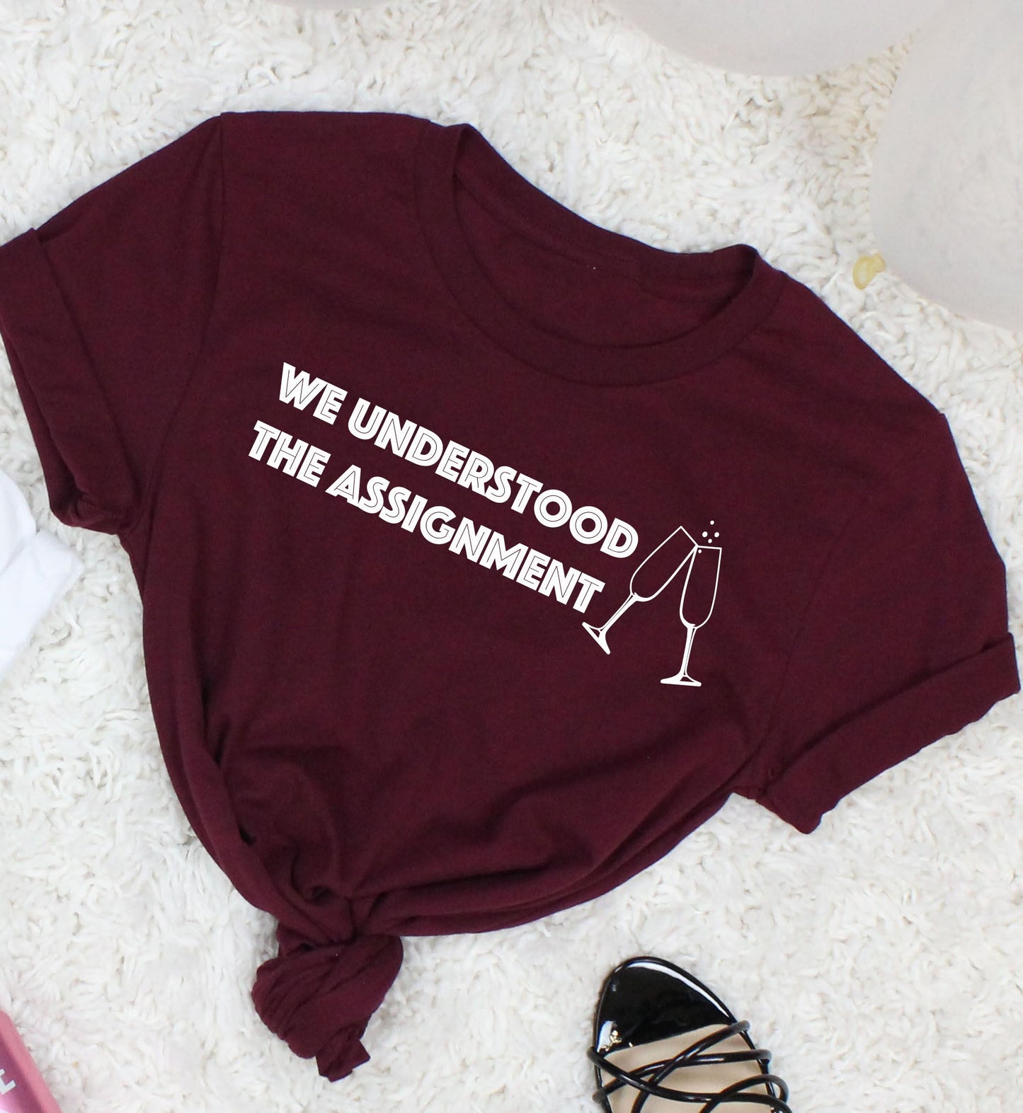 Understood the Assignment Bachelorette Party Tee Shirts - For Your TikTok Worthy Bachelorette Party!