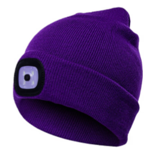 LED Light Beanie Cap