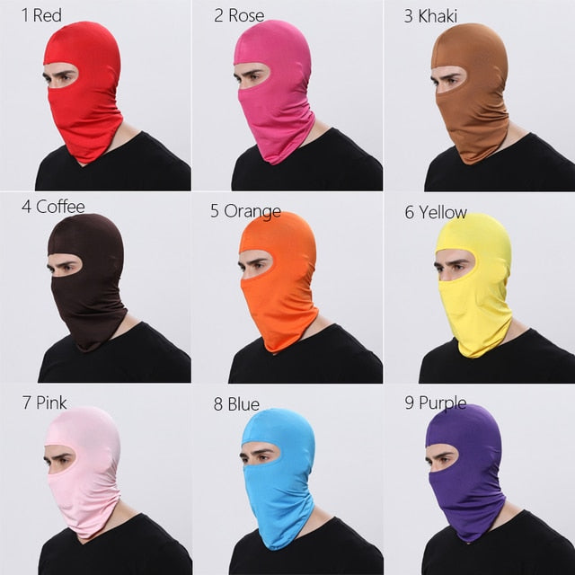 Full Cover Face Mask Hat