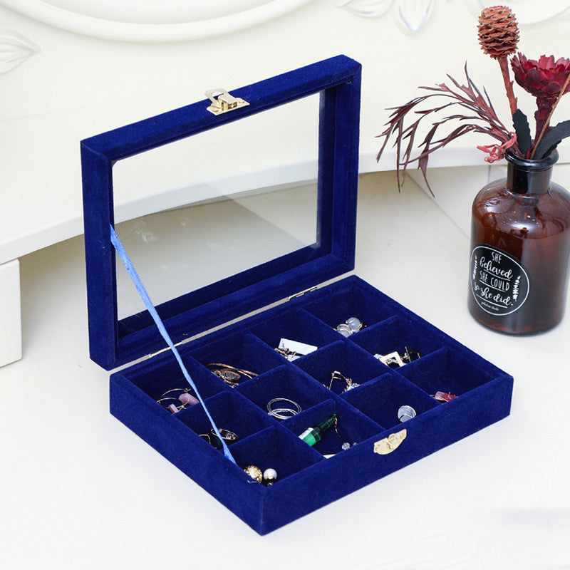 Small Royal Blue Jewelry Box Jewelry