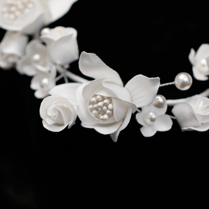 Minimalist Sen Style Bridal Flower Headband