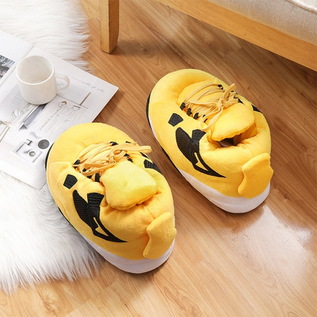 Winter Spoof Warm Home Cotton Slippers