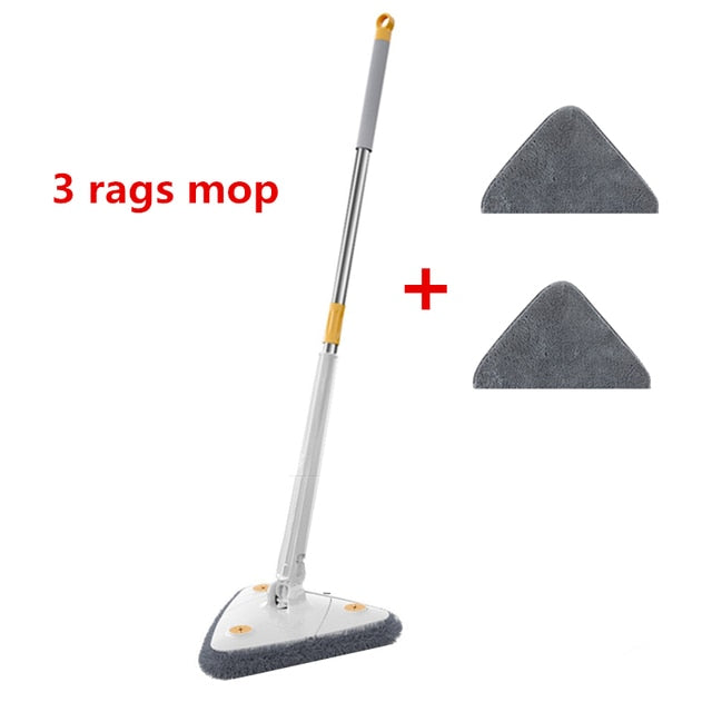 Extended Triangle 360 Twist Squeeze Mop