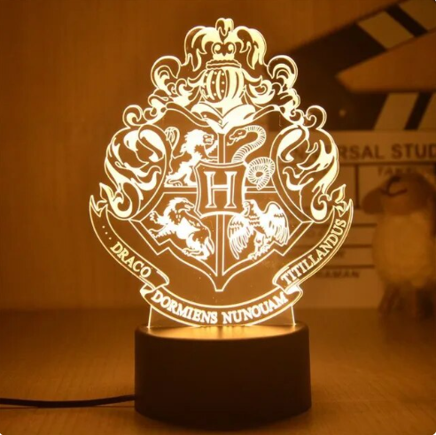 Harry Potter 3D Anime Night Lamp