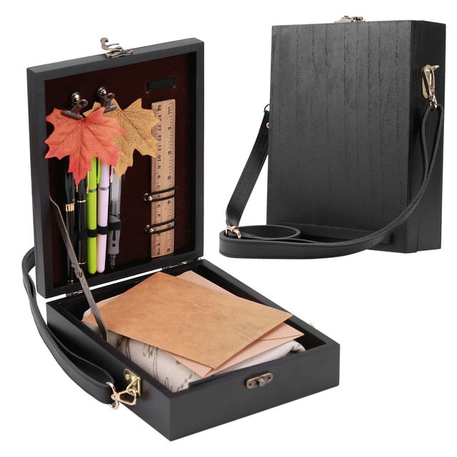 Messenger Wood Box