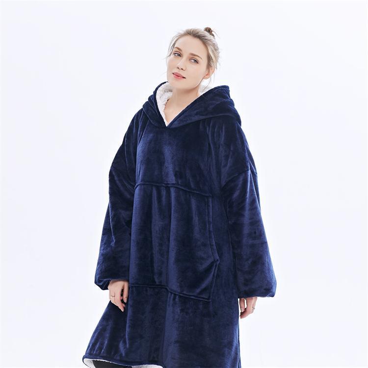 Comfy Oversized Blanket-Hoodie