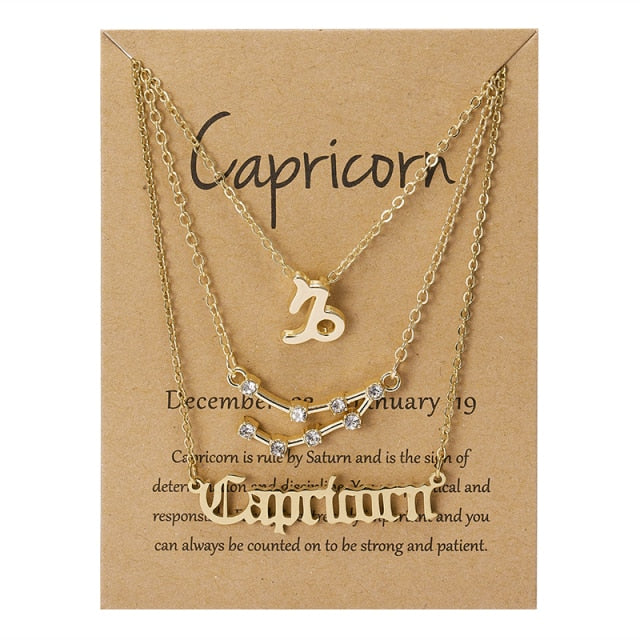 Zodiac Sign Necklace