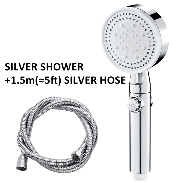 5-Modes Pressurized Shower Head