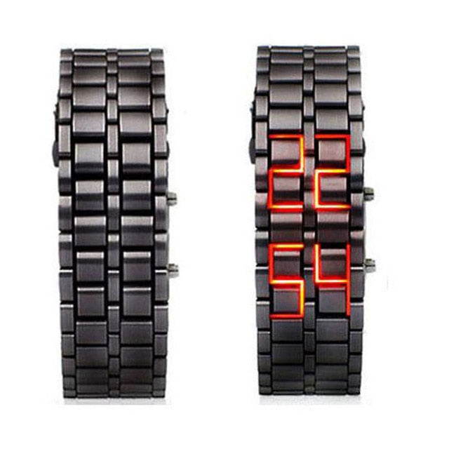 Lava Led Waterproof Wristwatch