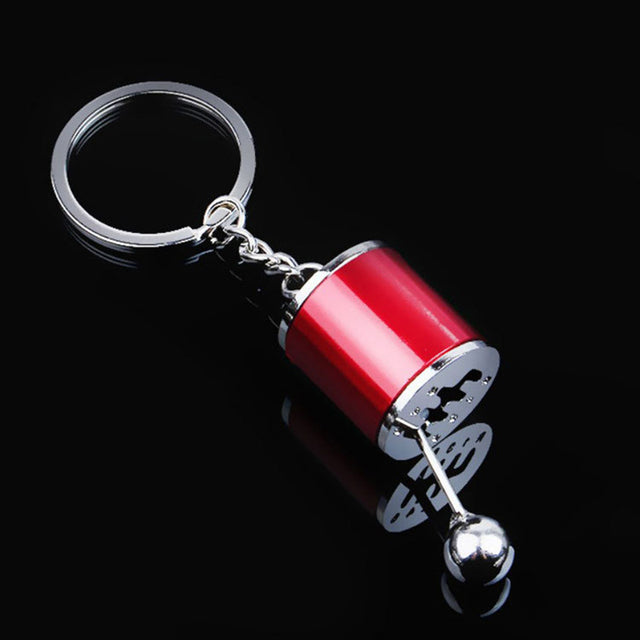 Car Gear Keychain