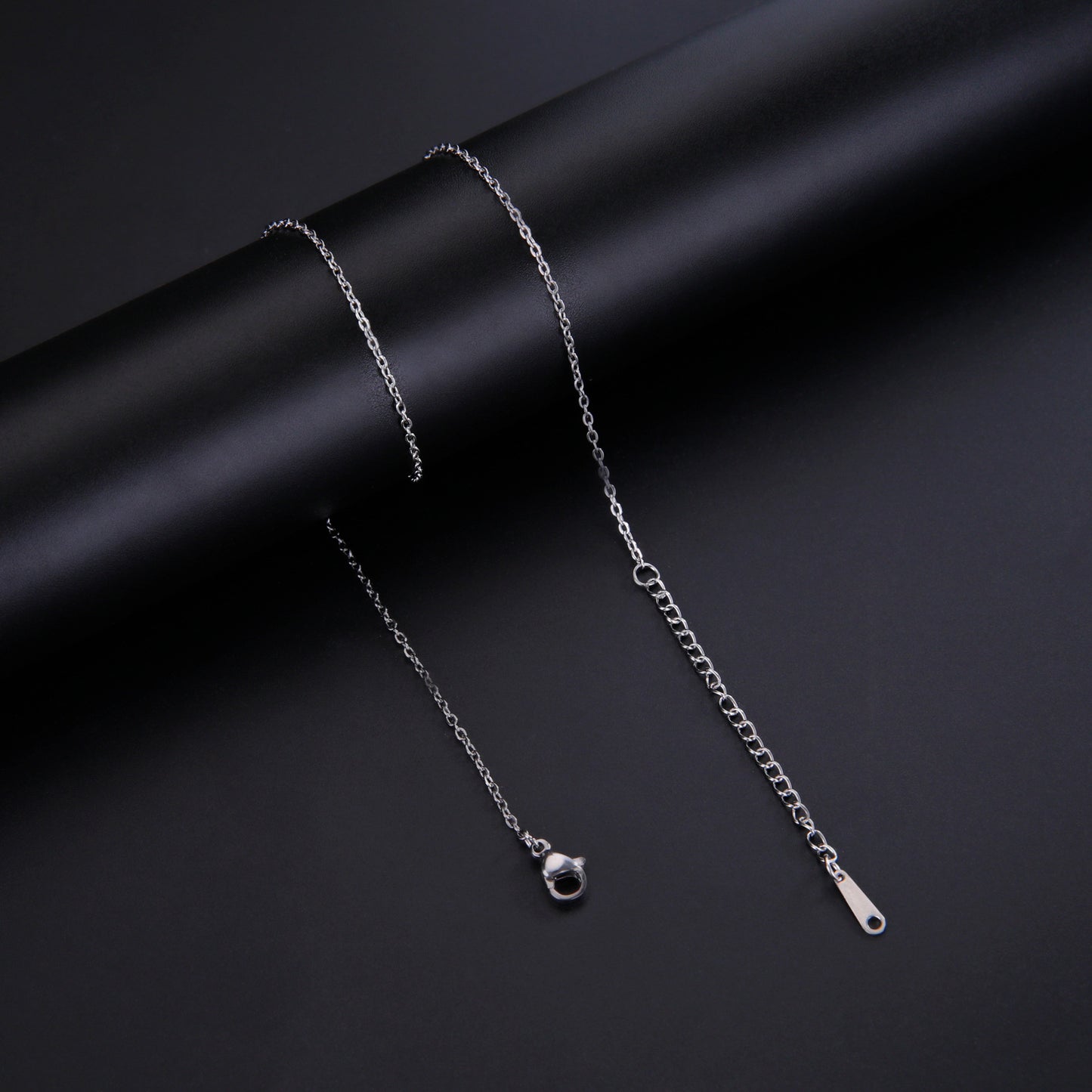 Stainless Steel Cross Chain O-shaped