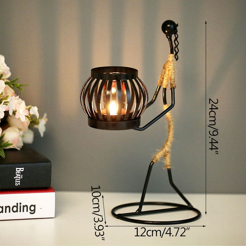 Nordic Metal Candlestick