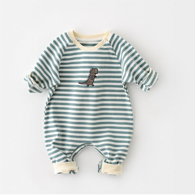 Newborn Baby Striped Rompers