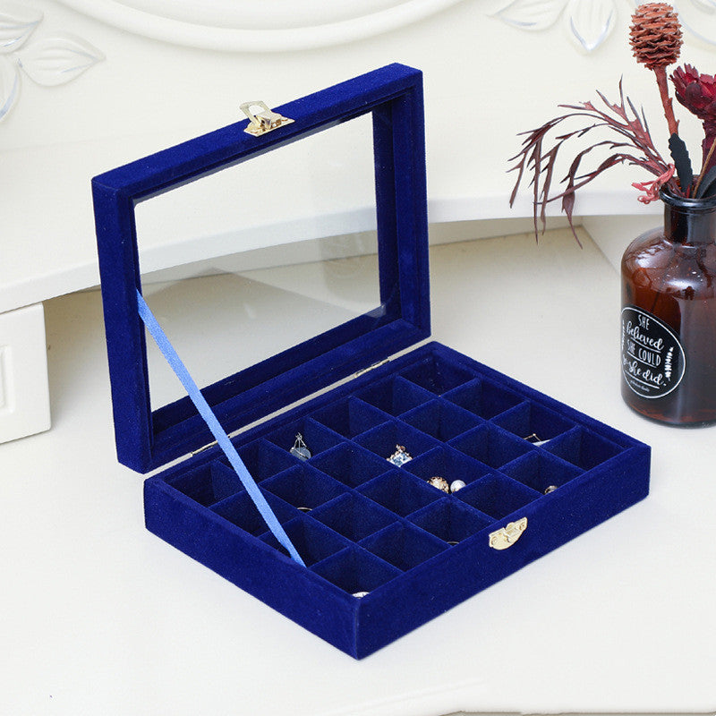 Small Royal Blue Jewelry Box Jewelry