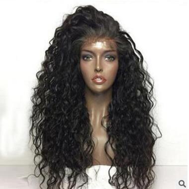 New product fashion wig ladies front lace wig set