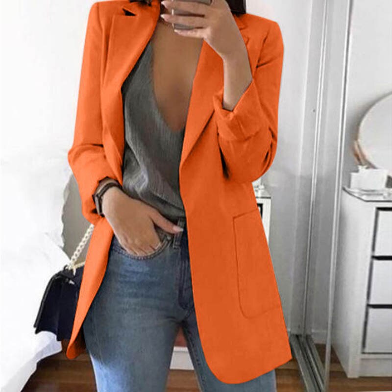 Casual Long Sleeve Blazer