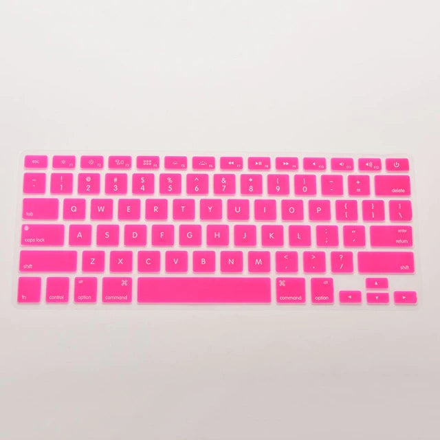 Candy Colors Silicone Keyboard Cover Sticker