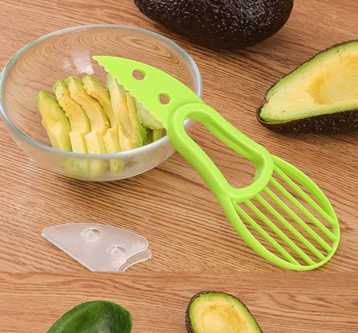 3 In 1 Avocado Slicer Shea Corer Butter Fruit