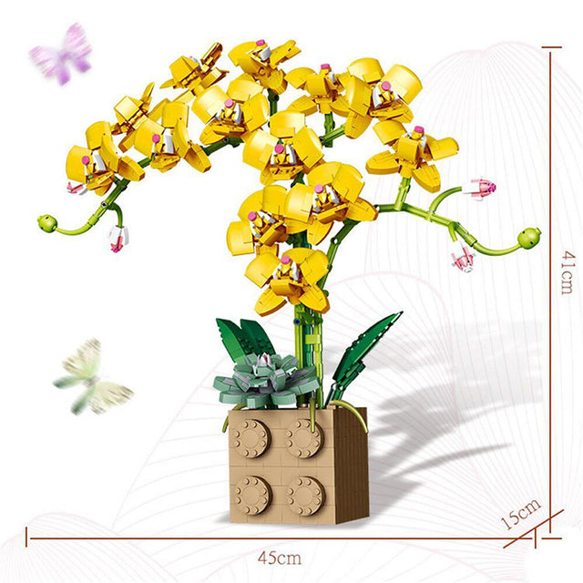 Orchid Building Block Bouquet