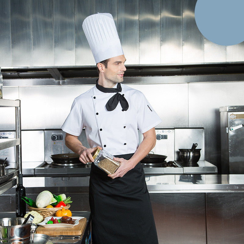 Fashion Personality Chef's Work Clothes Male