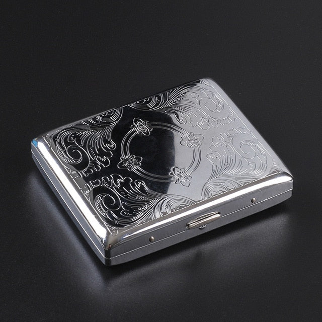 Portable Metal Cigarette Case