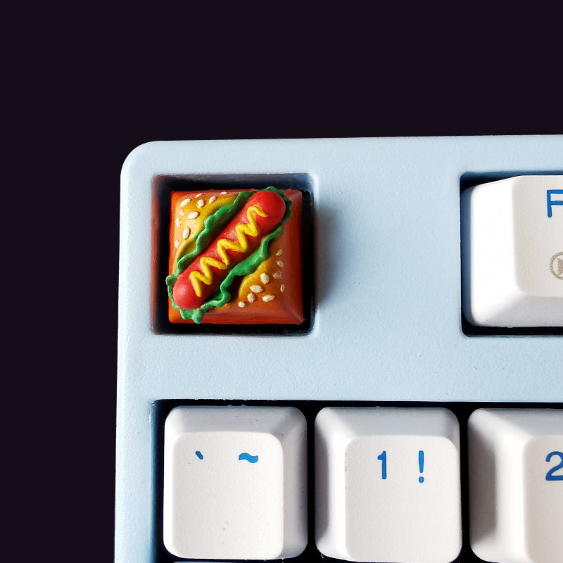 Mechanical Keyboard Personality Gourmet Keycap Handmade Resin