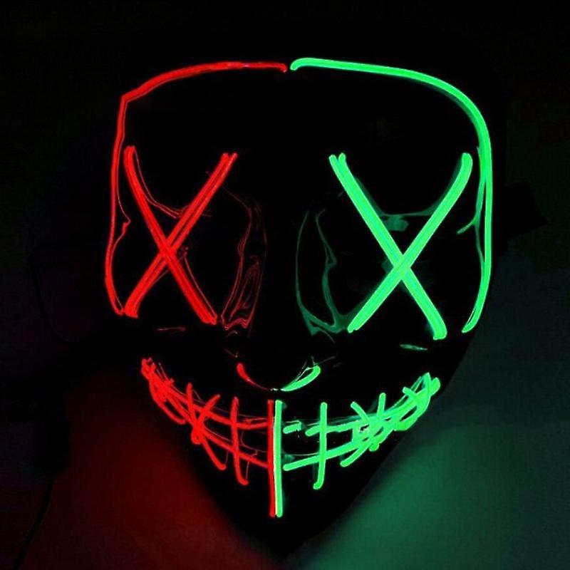 LED Light Purge Mask Cosplay