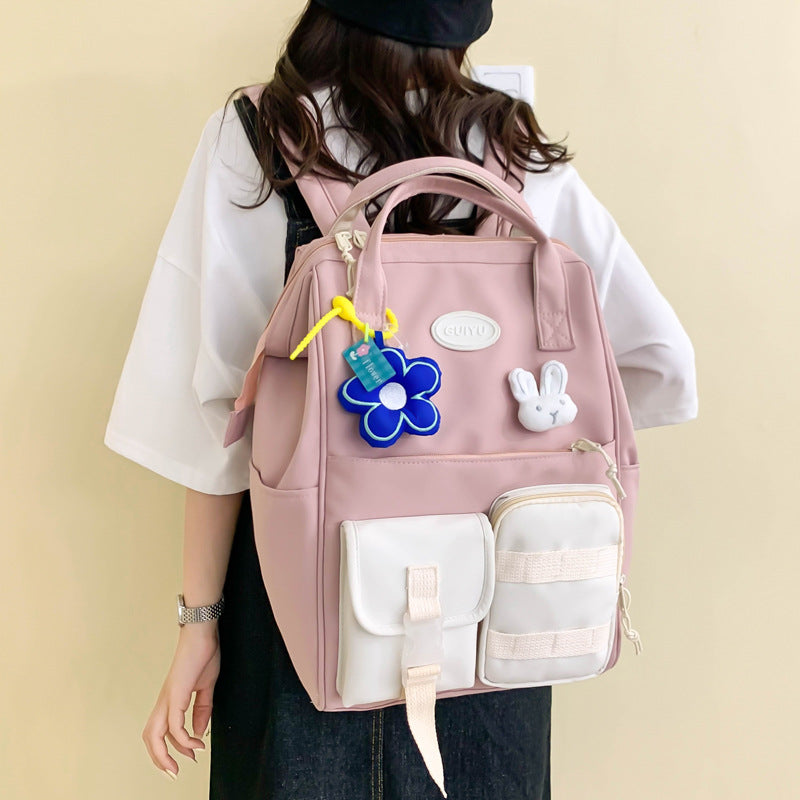 Korean High School Large Capacity Runaway Backpack