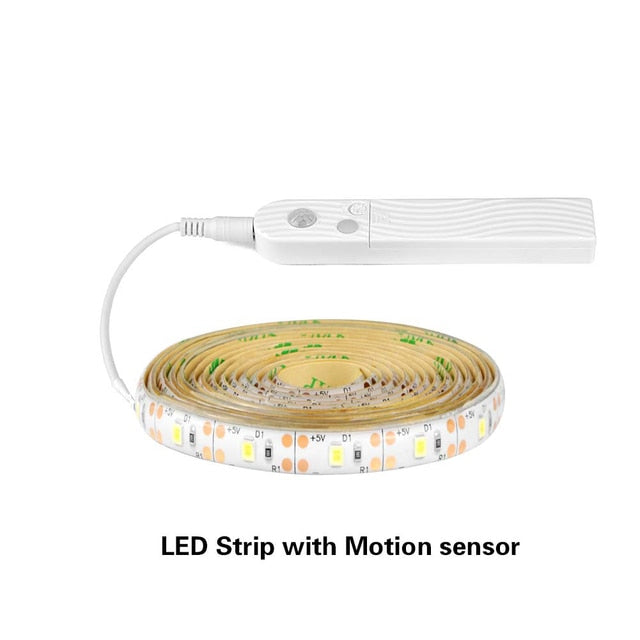 LED Motion Sensor Strip Lights