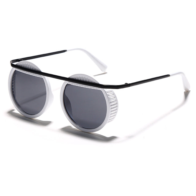 UV400 Driving Retro Round Eyewear