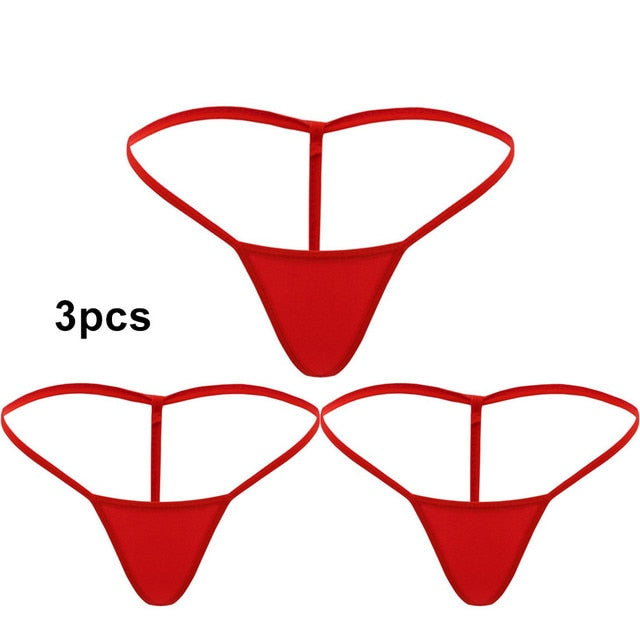 Womens Mini G-string T-back Thongs