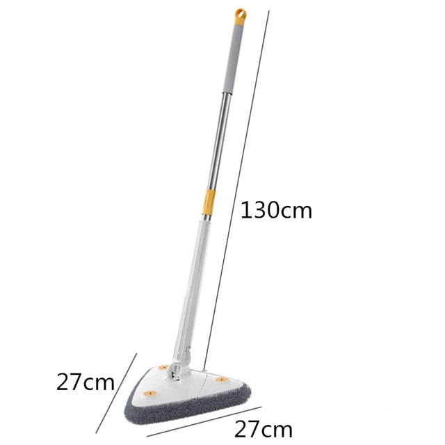 Extended Triangle 360 Twist Squeeze Mop