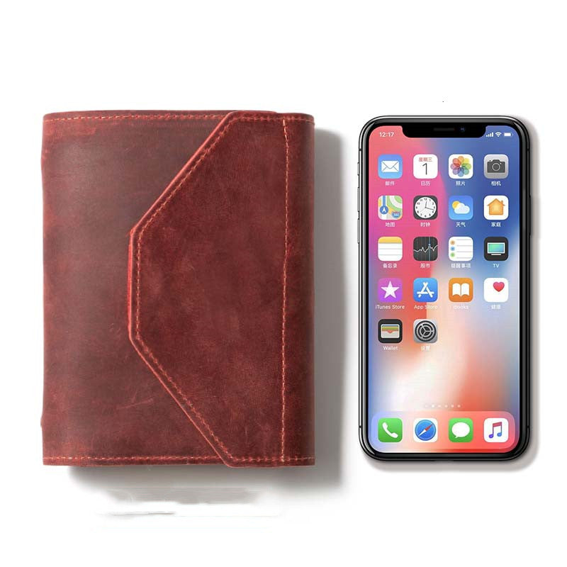 New Functional Retro Cowhide Book