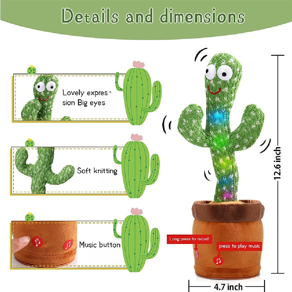 Dancing and Talikng Cactus Toy