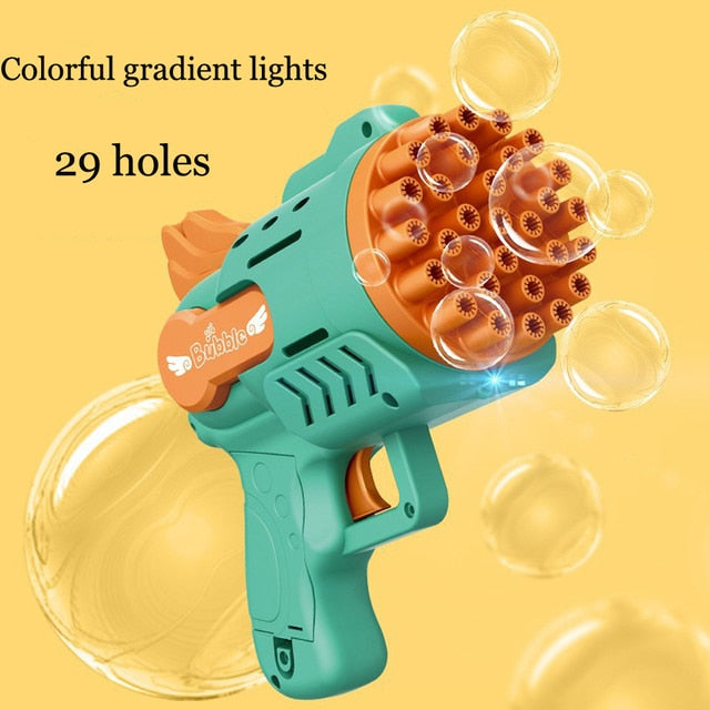 Bubble Gun LED Light Blower