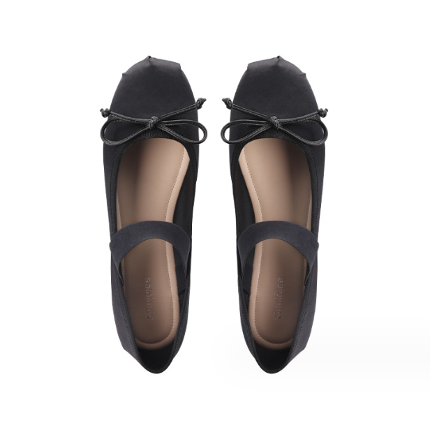 Black Ballet Flats