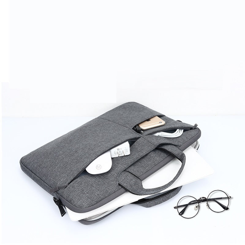 Ladies Oxford Cloth One Shoulder Laptop Sleeve Bag